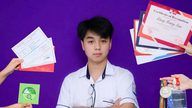 Ein männlicher Student mit Schwerpunkt Pädagogik wurde direkt an der Medizinischen Universität Hanoi zugelassen.