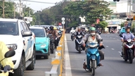Ho Chi Minh City: Which 40 motorbikes were caught on camera driving against the traffic on Dang Thuy Tram Street?
