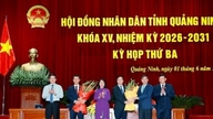 Pan Nguyen Hong Duong został wybrany na stanowisko wiceprzewodniczącego Rady Ludowej Prowincji Quang Ninh na 15. kadencję.