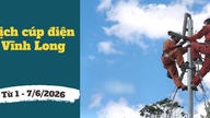 Strømafbrydelsesplan for Vinh Long fra 1. til 7. juni 2026: Strømafbrydelser af 10 timers varighed om dagen i adskillige boligområder på grund af reparationer.