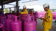 Com um aumento de 5.000 VND por botijão de 12kg, os preços do gás continuam em níveis recordes.