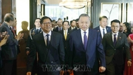 To Lam főtitkár és elnök, valamint a Fülöp-szigeteki elnök részt vesz a Vietnam-Fülöp-szigeteki Üzleti Fórumon.