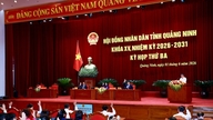 Quang Ninhin maakunnan 15. kansanneuvoston kolmas istunto: Vahvistaa vahvan pyrkimyksen edistykseen.