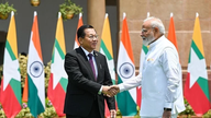 De to ledere fra Indien og Myanmar havde omfattende samtaler.