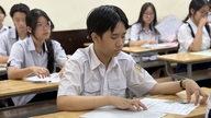 Ho Chi Minh Cityn oppilaat suorittivat tänä aamuna loppukokeen vuoden 2026 10. luokan pääsykoetta varten.