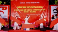 Mobil propagandakampagne "Quang Ninh vil for evigt huske den taknemmelighed, der skyldes ham"