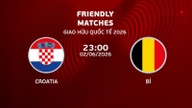 Kampforhåndsvisning og livedækning af Kroatien vs Belgien i dagens internationale venskabskamp, ​​2. juni 2026.