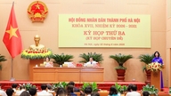 Åbning af den tredje samling i det 17. Hanoi Byfolkeråd: Resolutioner om mange spørgsmål med dybtgående indflydelse på folks liv.