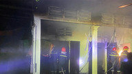 Huisbrand veroorzaakt door kortsluiting in de gemeente Hoang An.