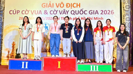 Gia Lai-skakholdet vandt 13 medaljer ved den nationale skakpokalmesterskab i 2026.