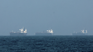 USA affyrede missiler mod en olietanker på vej til en iransk havn.