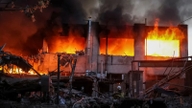 Himlen over Kyiv bævede: En spærreild af tunge artillerigranater ødelagde forsvaret af centrale strategiske punkter.