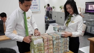 Interbank interest rates rose to nearly 11% per year.