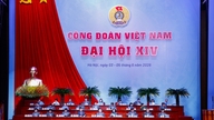 Kongres Serikat Buruh Vietnam ke-14: Menegaskan kecerdasan dan keberanian kelas pekerja.