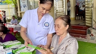 1,500 elderly people received free health check-ups.