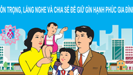 Construirea unui mediu familial sigur și fericit.