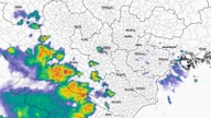 Kraftig regn i Hanoi, seneste vejrudsigt; det regner i Hoa Binh, disse bydele og kommuner vil sandsynligvis opleve regn i de næste 3 timer.