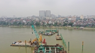 ទីក្រុងហាណូយពន្លឿនវឌ្ឍនភាពលើគម្រោងស្ពានចំនួន ៩ ឆ្លងកាត់ទន្លេក្រហម និងទន្លេយឿង។