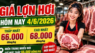 Svinekødspriser i dag, 4. juni: Centralvietnam har stadig de laveste priser på landsplan.