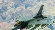 A US F-15 pilot survived two attacks during the Middle East conflict.