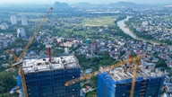 Rakentamisen nopeuttaminen Diamond Hillin projektialueella.
