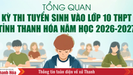 [Infografik] Oversigt over adgangsprøven til 10. klasse i Thanh Hoa-provinsen for skoleåret 2026-2027
