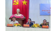 Delegasi No. 9 Majlis Rakyat Bandar Can Tho telah bertemu dengan pengundi di wad Vinh Phuoc dan komune Lai Hoa.