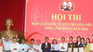 Konkurrence for fremragende talere og propagandister fra Klynge 3, Lam Dong-provinsen