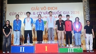 Ninh Binh-skakholdet vandt fremragende 24 medaljer ved det nationale mesterskab i skak og Go Cup i 2026.