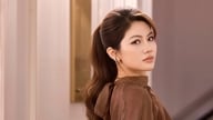 Skønhedsdronningen Vu Huong Giangs elegante og yndefulde udseende.
