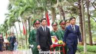 Dak Lak byder de 27 martyrer, der døde i Cambodja, velkommen tilbage.