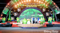 Generální zkouška zahajovacího ceremoniálu 1. ovocného festivalu Dong Thap, 2026.