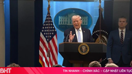 President Trump uttaler seg etter at den ukrainske presidenten har foreslått direkte samtaler med Russland.