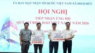 Hoai Duc kommune indsamlede over 645 millioner VND til støtte for fonden "For Vietnams have og øer".