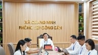 Quang Minh Commune لوگوں کی خدمت کے معیار کو بہتر بناتا ہے۔