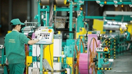 L'indice de production industrielle a atteint son plus haut niveau des quatre dernières années.