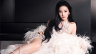Η Liu Yifei φοράει ένα βιετναμέζικο σχέδιο, αναδεικνύοντας την σαγηνευτική της σιλουέτα.