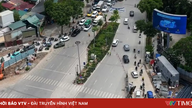يُمنع على السيارات القيام بدوران كامل عند تقاطع لا ثانه - نغوين تشي ثانه.