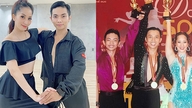 How did Khanh Thi's appearance on the runway with Phan Hien attract the audience?