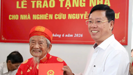 O pesquisador Nguyen Dinh Tu: Sinto-me verdadeiramente honrado por ter me beneficiado dos recursos do país.