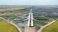 Proyek jalan tol Chau Doc - Can Tho - Soc Trang menghadapi kesulitan dalam pengadaan material.