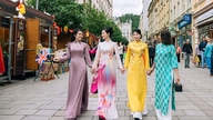 Fremme af vietnamesisk kultur, køkken og den traditionelle Ao Dai-dragt i Tjekkiet.