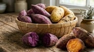 Batatas-doces roxas ou batatas-doces comuns: qual é a mais saudável?