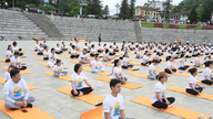 Sa Pa stråler klart ved den 12. Yogafestival: En venskabsbro mellem Vietnam og Indien.