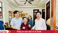 Pemeriksaan kesihatan dan pemberian hadiah kepada Ibu Heroik Vietnam Phan Thị Bùi