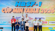 지아라이 당구 선수 응우옌 낫 호아는 2026년 HBSF 투어 1 당구 토너먼트에서 준우승을 차지했습니다.