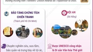 Museum Peninggalan Perang dan Hoi An termasuk dalam 10 destinasi wisata paling menarik di Asia Tenggara.