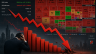 VN-Index mất gần 50 điểm, xuyên thủng mốc 1.800 điểm
