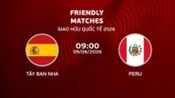 9 Haziran 2026'da oynanacak İspanya - Peru Uluslararası Hazırlık Maçı öncesi maç önizlemesi ve canlı yayın.