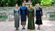 Die Ehefrau des vietnamesischen Premierministers besuchte zusammen mit den Ehefrauen der Premierminister von Laos, Kambodscha und Thailand den Literaturtempel der Nationaluniversität.